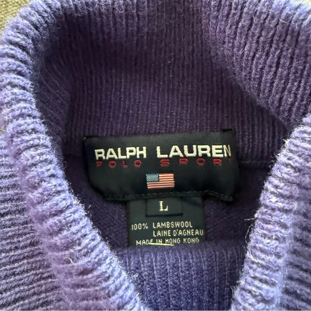 Polo Sport Ralph Lauren Purple Sweater - Picture 2 of 5